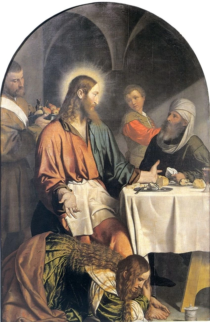 58-Bonvicini Alessandro-Moretto-Cena in casa di Simone il fariseo